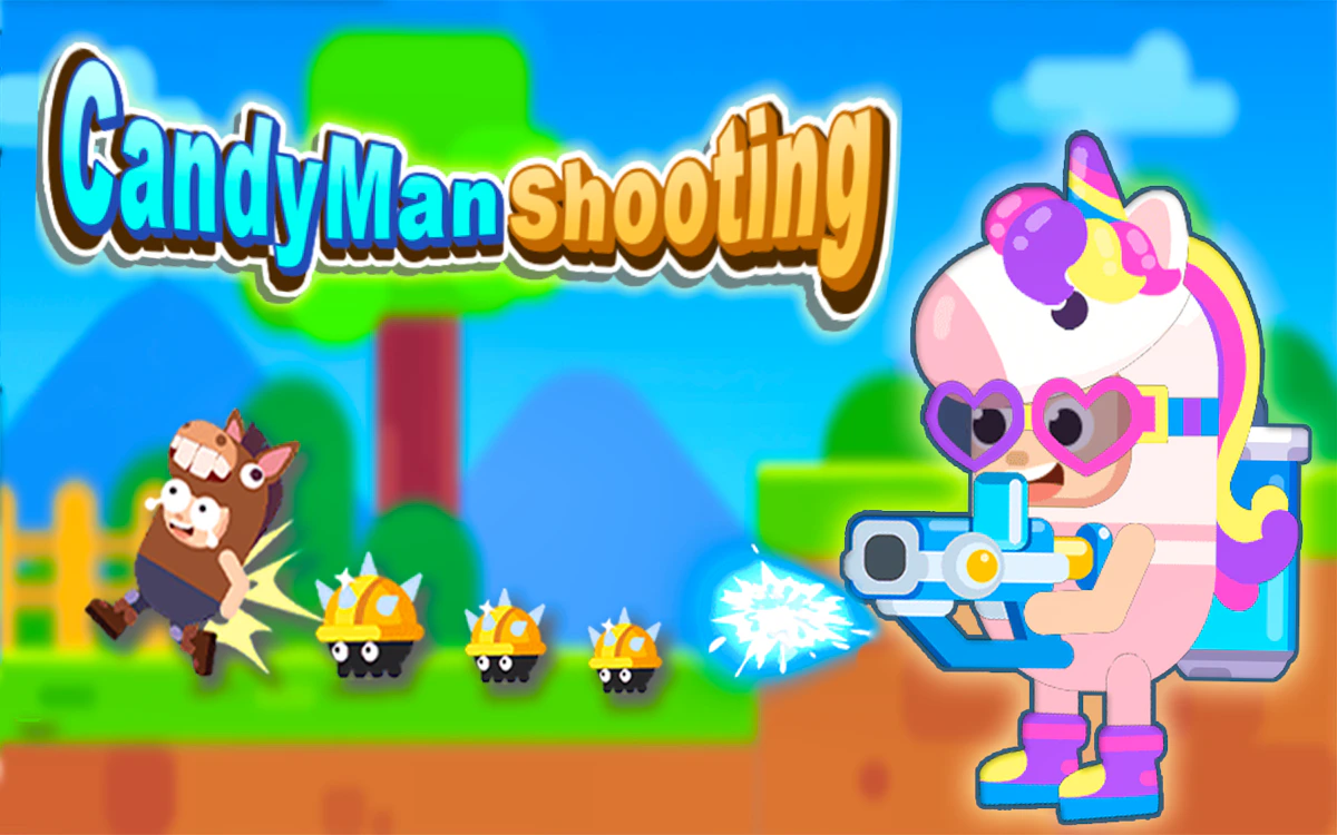 Play Candy Man Shooting — free online Shooter game