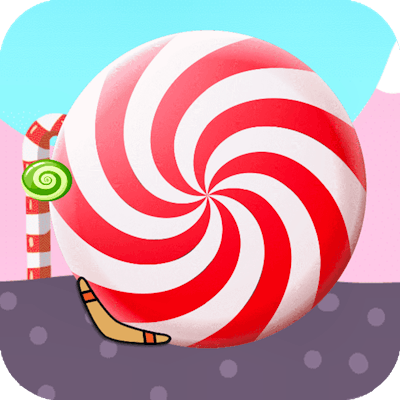 Candy Pong By Gamepix