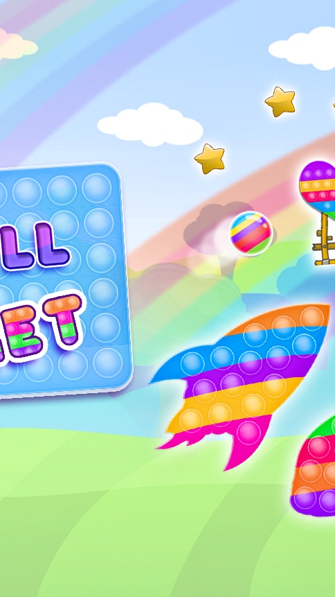 Cannon Ball & Pop It Fidget