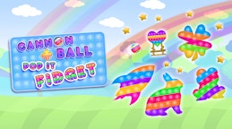 Cannon Ball & Pop It Fidget