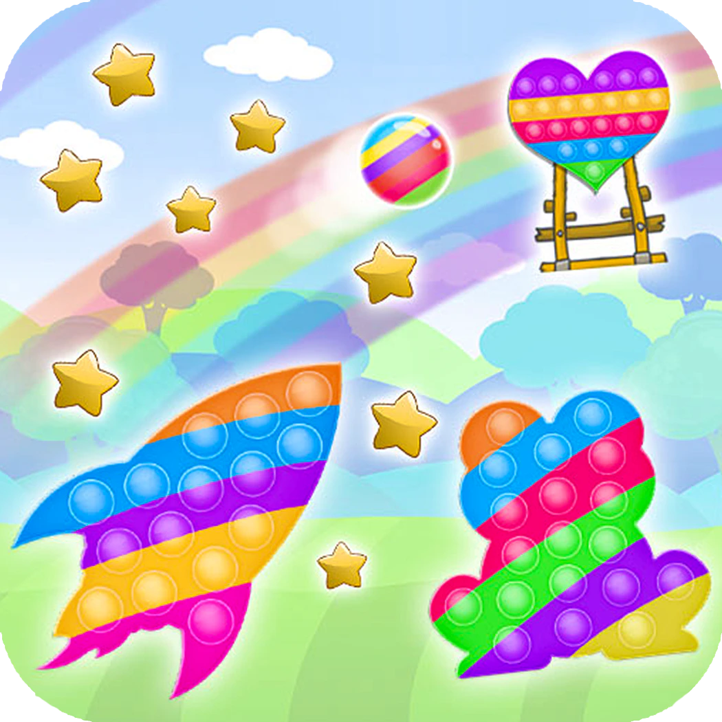 Cannon Ball & Pop It Fidget