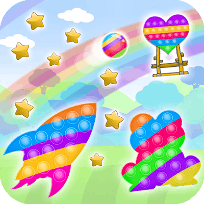 Cannon Ball & Pop It Fidget By Gamepix