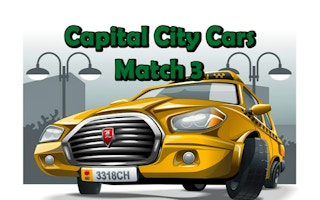 Capital City Cars Match 3 game cover