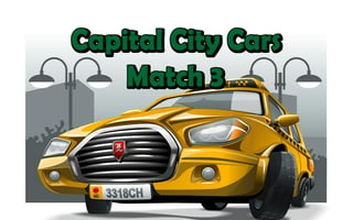 Capital City Cars Match 3 game cover