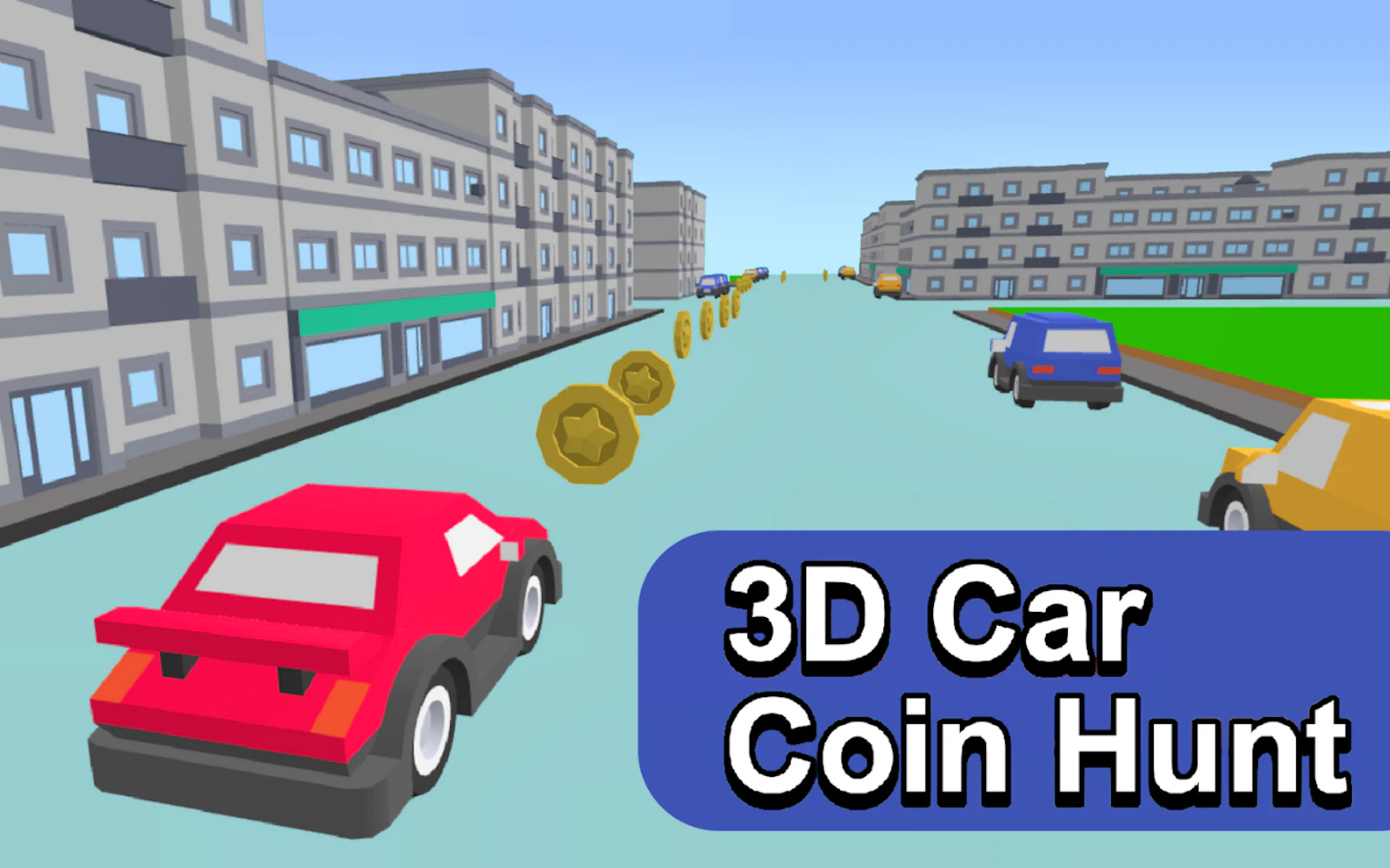 Car Coin Hunt — free online driving game on Glaze Games