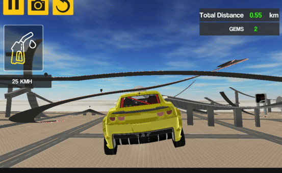 Car Driving & Racing On Crazy Sky Tracks (by CrAzy Games) Android