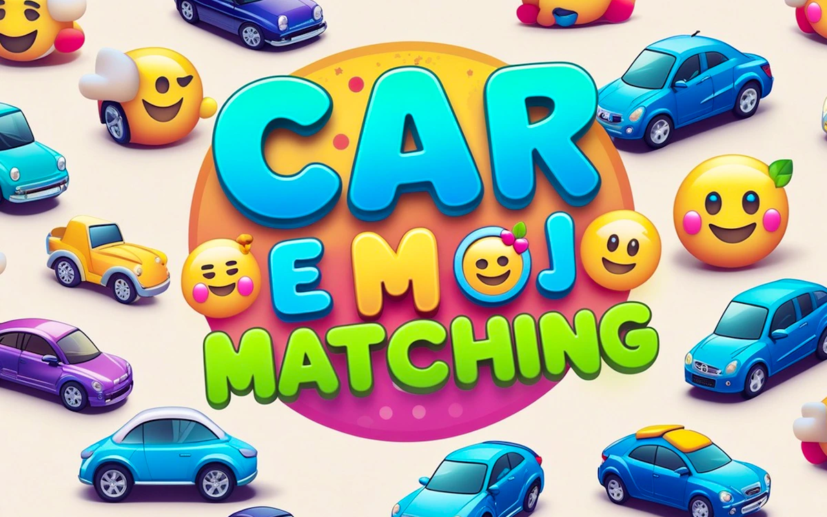 Play Car Emoji Matching — free online Memory game