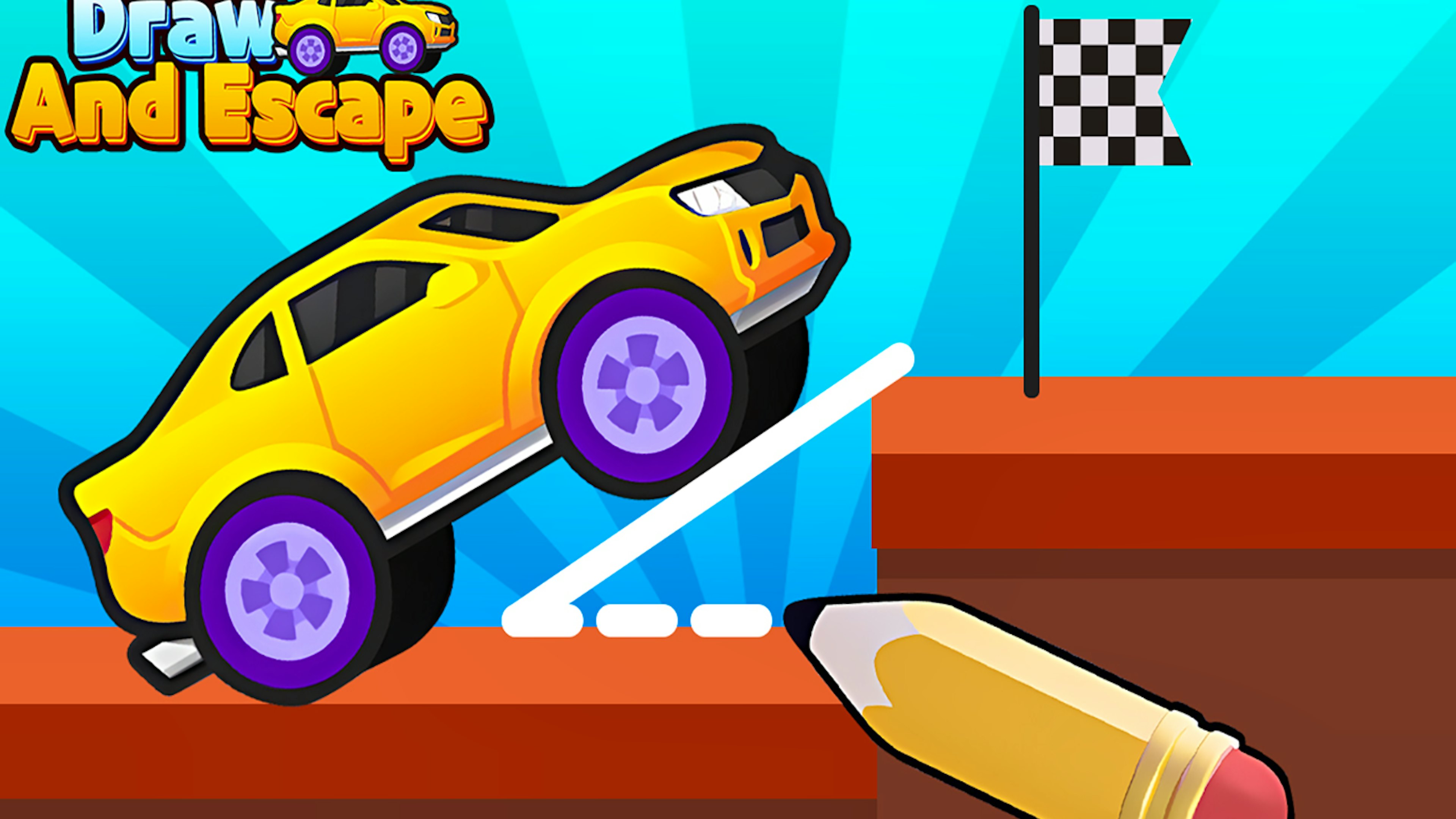 Car Games Draw And Escape