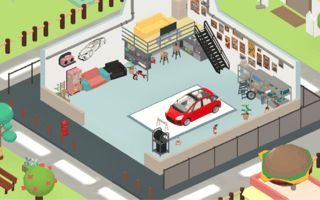 Car Girl Garage game cover