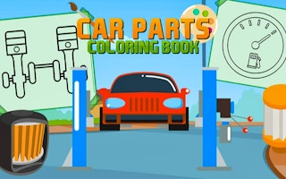 Car Parts Coloring Book game cover