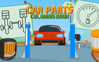 Car Parts Coloring Book