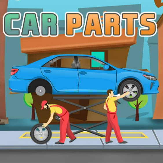 Car Parts Puzzle  Physics Learning Game