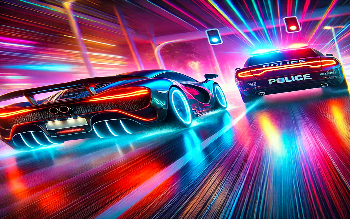 Play Car vs. Cop — free online Car game