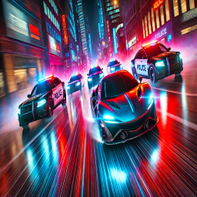 Car vs. Cop By Gamepix