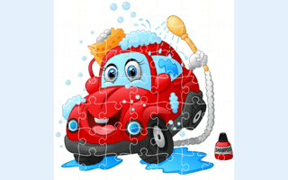 Car Wash Jigsaw game cover