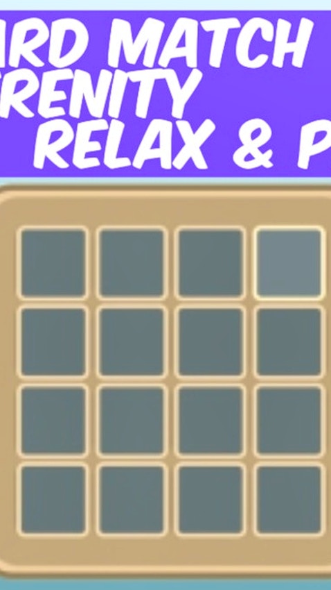 Card Match Serenity Relax & Pair