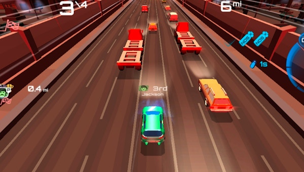 Traffic Car Racing - Play Traffic Car Racing On Slope Game