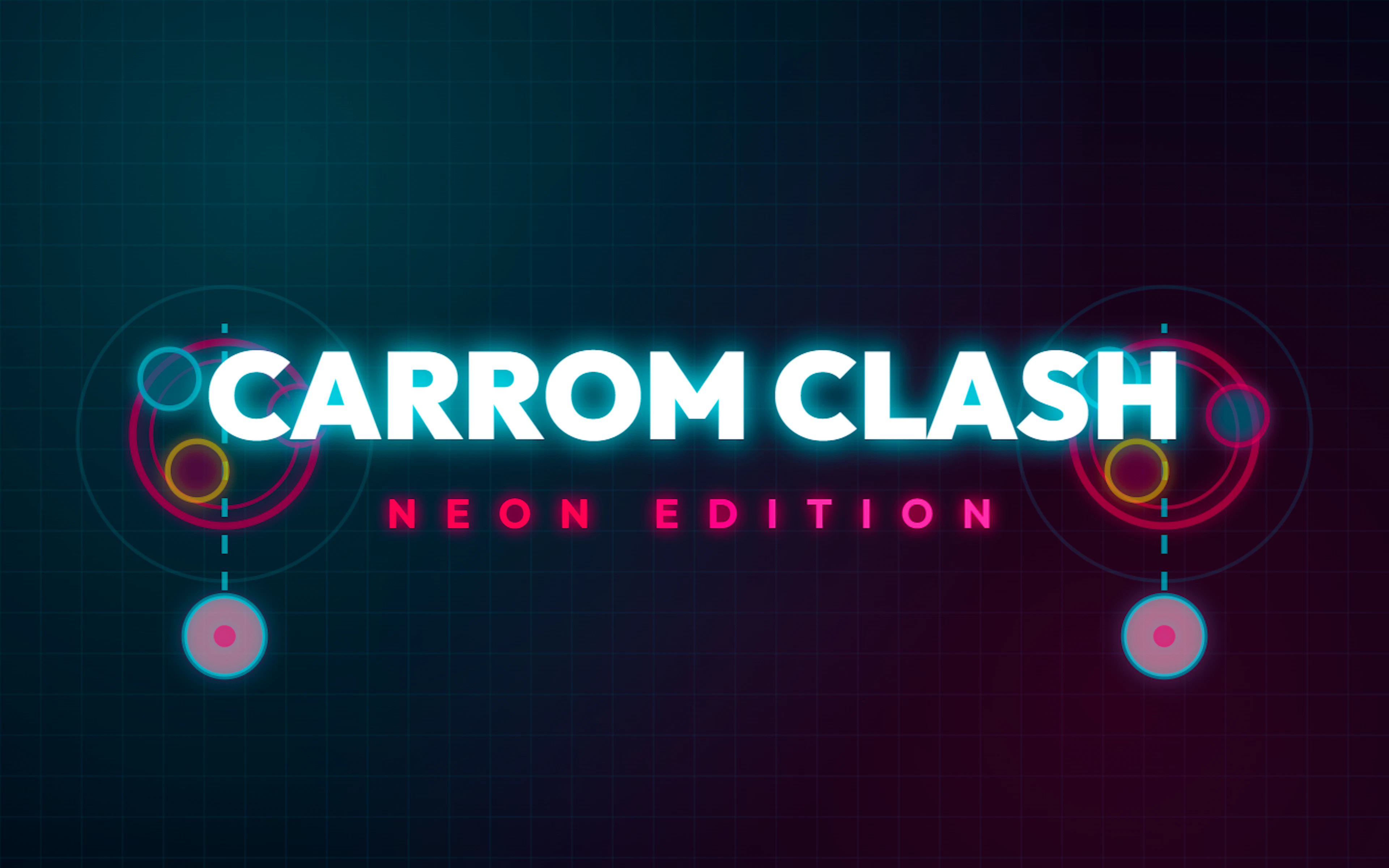 Carrom Clash - Neon Edition