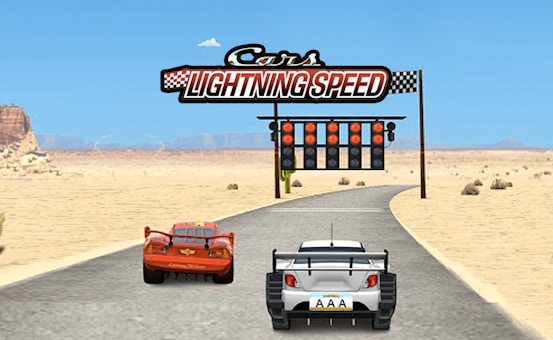 Cars Lightning Speed Play Now on GamePix