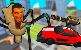 Cars Vs Skibidi Toilets game cover