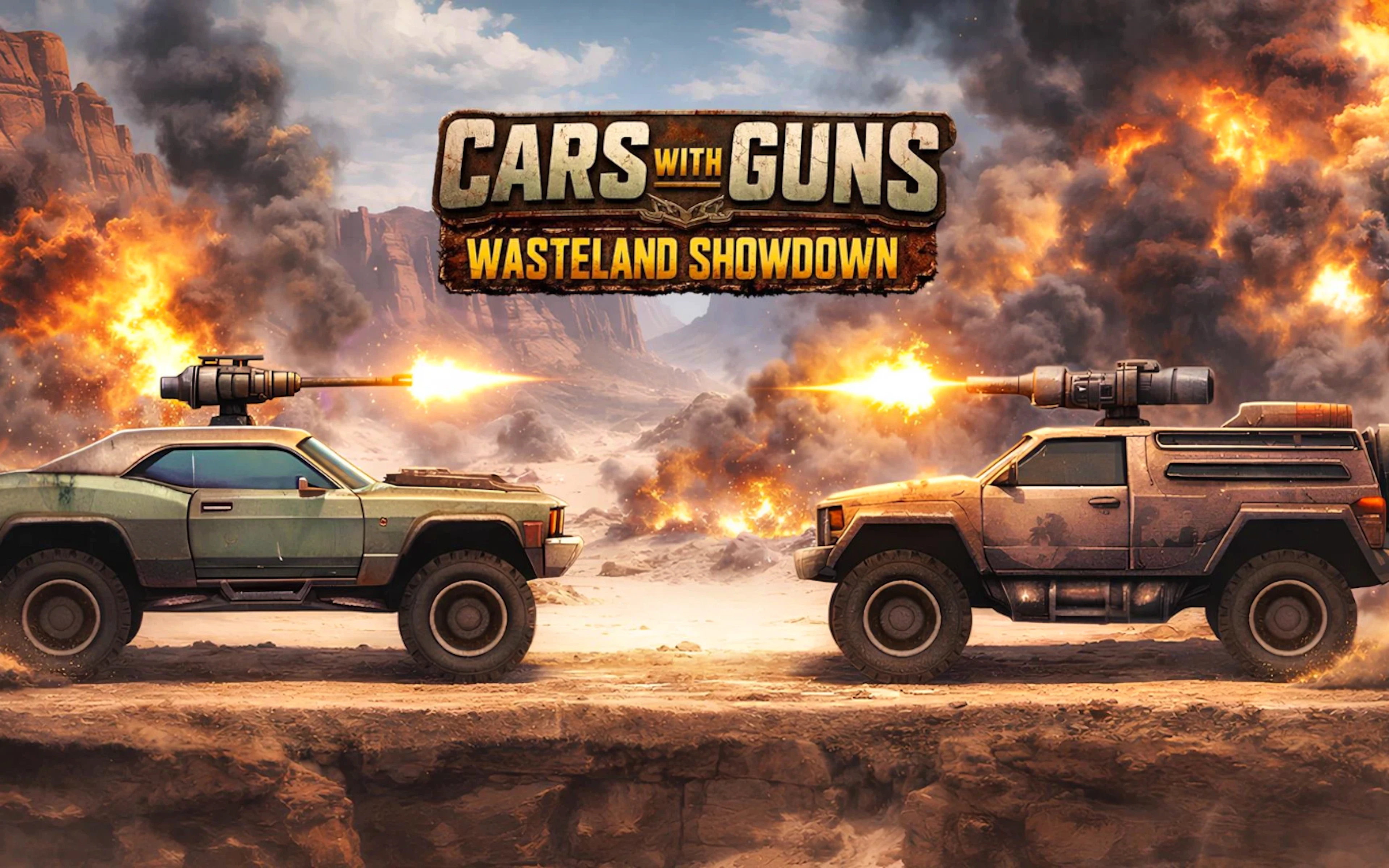 Cars with Guns Wasteland Showdown