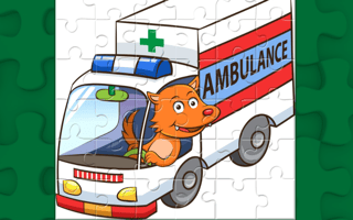 Cartoon Ambulance Puzzle