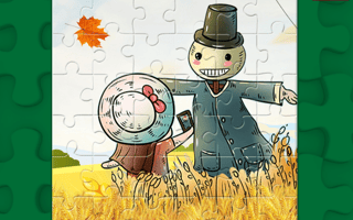 Cartoon Autumn Puzzle game cover