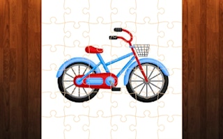 Cartoon Bike Jigsaw Puzzles game cover