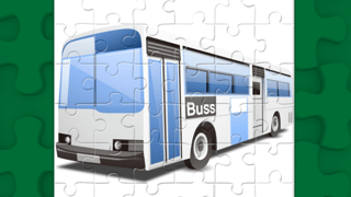 Cartoon Bus Puzzle