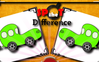 Cartoon Cars Spot The Difference game cover