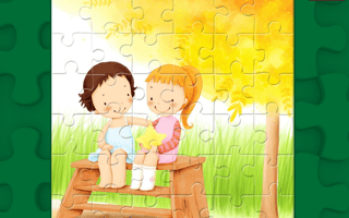 Cartoon Children's Day Puzzle game cover