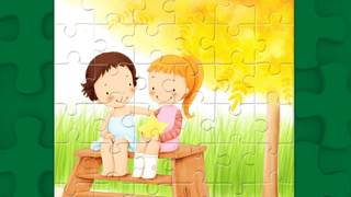 Cartoon Children's Day Puzzle