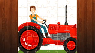 Cartoon Farm Traktors Jigsaw Puzzles