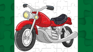 Cartoon Motorcycles Puzzle