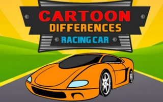 Cartoon Racing Car Differences