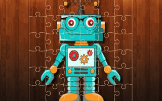 Cartoon Robot Jigsaw Puzzles game cover
