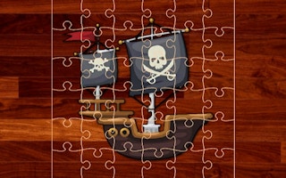 Cartoon Ship Puzzle game cover