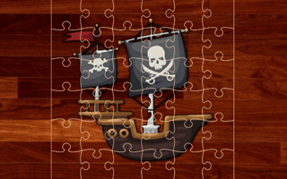 Cartoon Ship Puzzle game cover