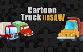 Cartoon Truck Jigsaw game cover