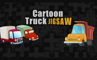 Cartoon Truck Jigsaw game cover
