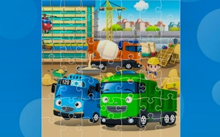 Cartoon Trucks Jigsaw