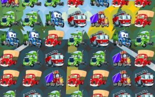 Cartoon Trucks Match 3