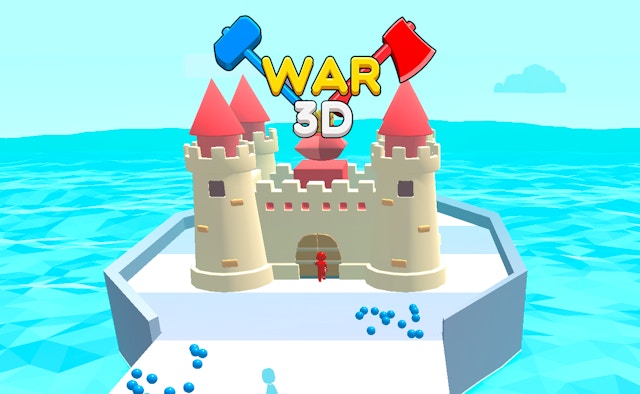 Castel War 3D game cover