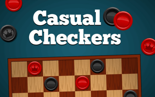 Casual Checkers game cover
