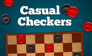 Casual Checkers game cover