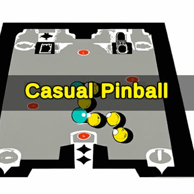 Casual Pinball Game By Gamepix