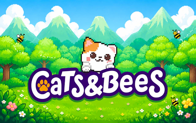 Cat & Bees