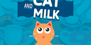Cat and Milk thumbnail