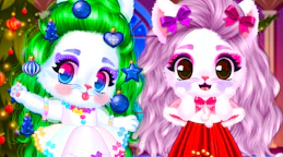 Cat and Rabbit Holiday