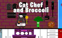 Cat Chef and Broccoli